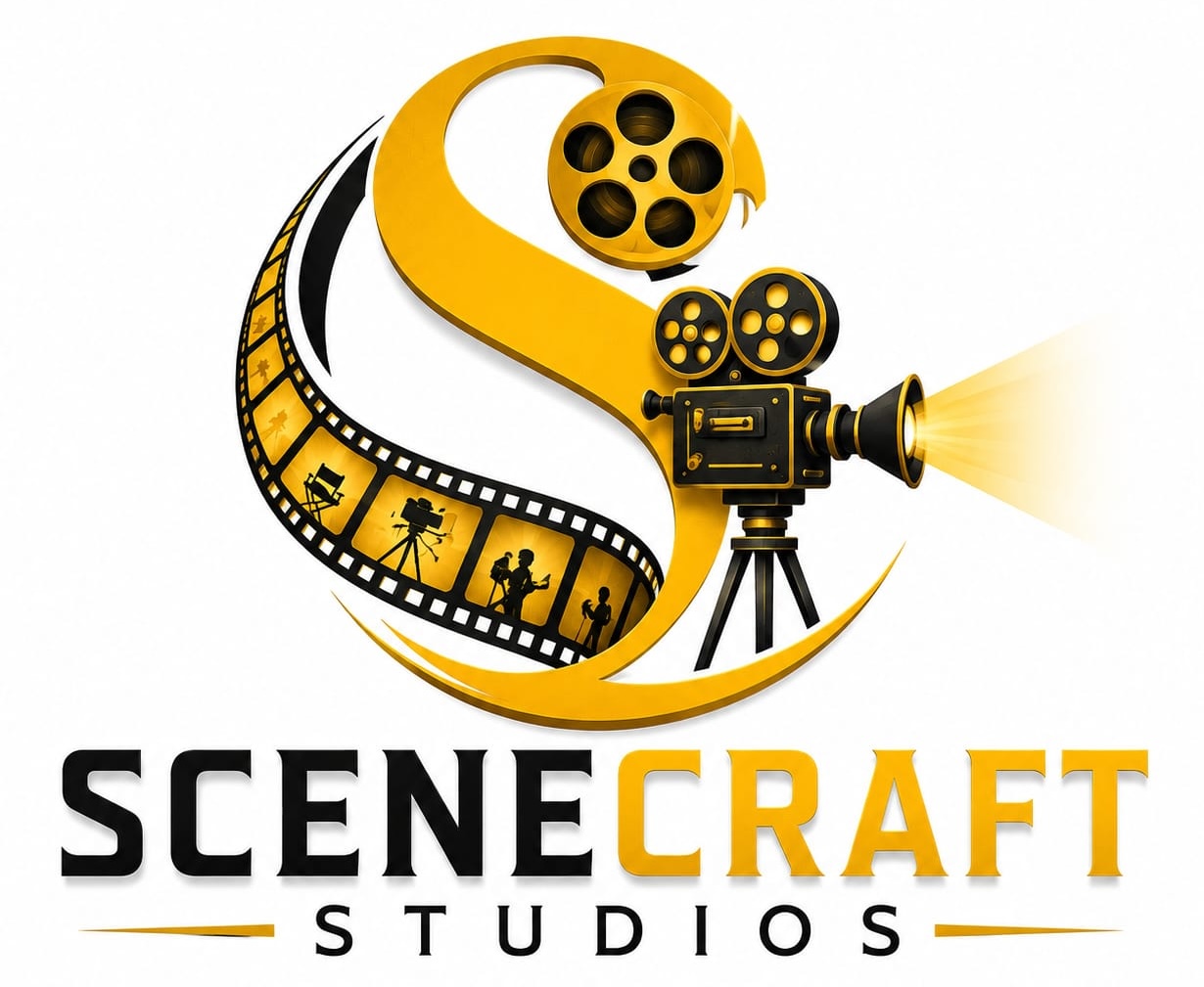 Scene Craft Studios Cinema Logo Emblem